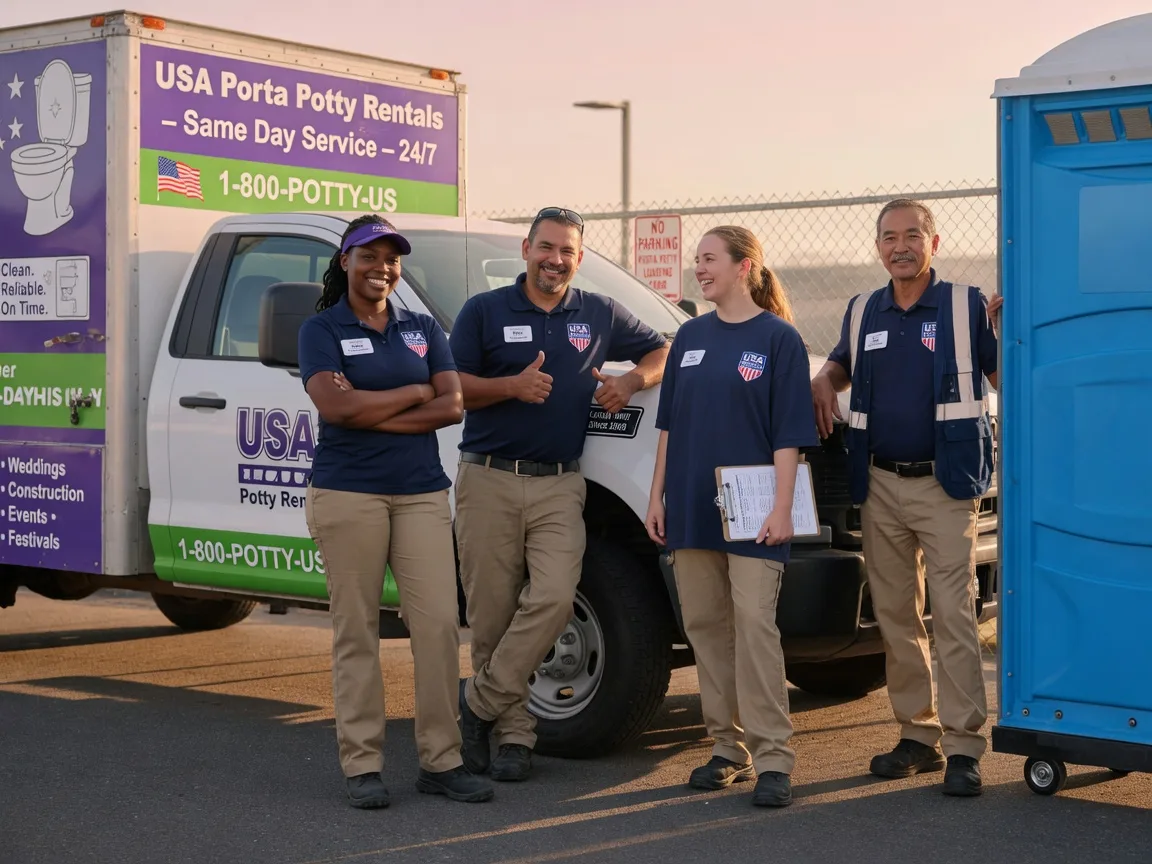 Porta Potty Rental company in Gibsonville, NC